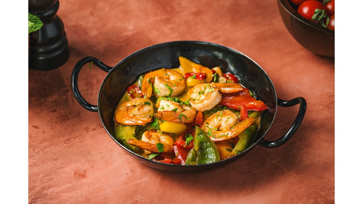 Spicy Shrimps in Butter Sauce