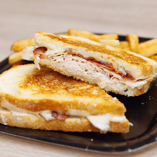 Grilled Turkey Bacon and Swiss Melt