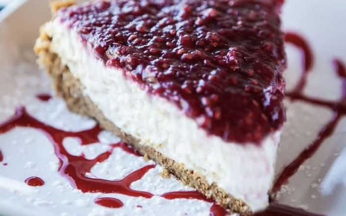 Raspberry Cream Pie
