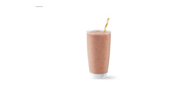 Chia Banana Boost Smoothie w/ Strawberries
