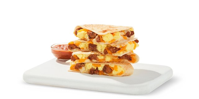 Sausage Egg and Cheese 'Dilla​