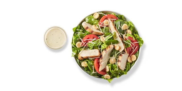 Supergreen Caesar Chicken Salad