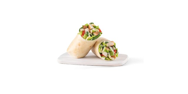 Supergreen Chicken Caesar Wrap
