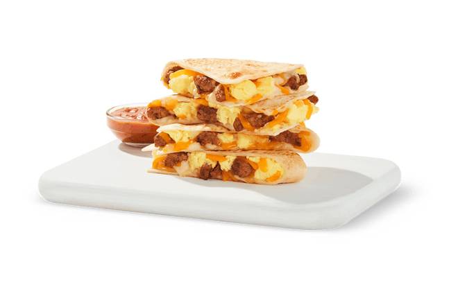 SAUSAGE EGG and CHEESE ‘DILLA