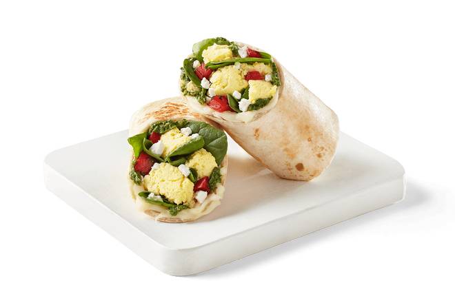 SPINACH FETA and PESTO WRAP