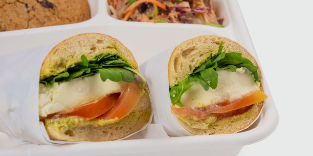 Caprese Wrap Bento Boxed Lunch