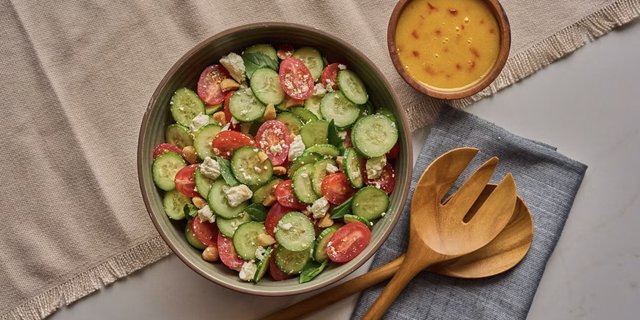 Tomato Cucumber Salad