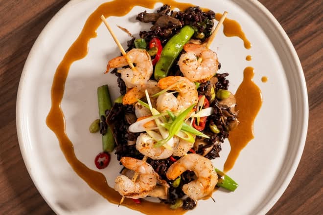 Asian Wild-Caught Shrimp*, GF (Entrées)