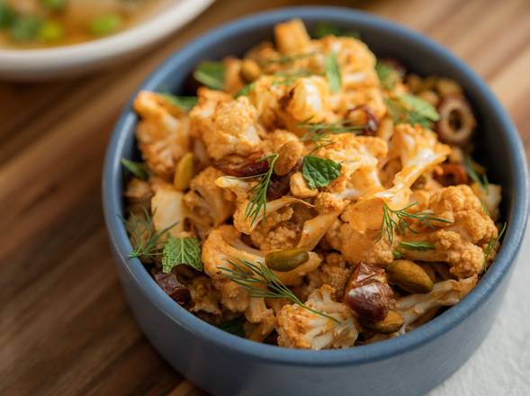 Charred Cauliflower, V GF