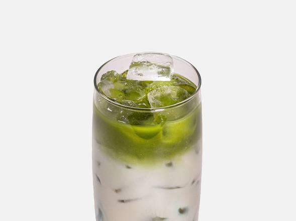 Iced Lavender Matcha Latte
