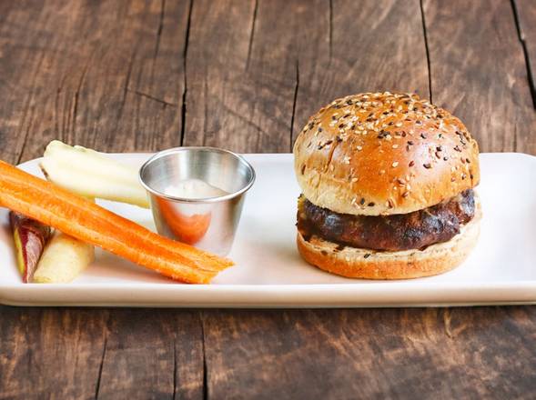 Kids Grass-Fed Cheeseburger*