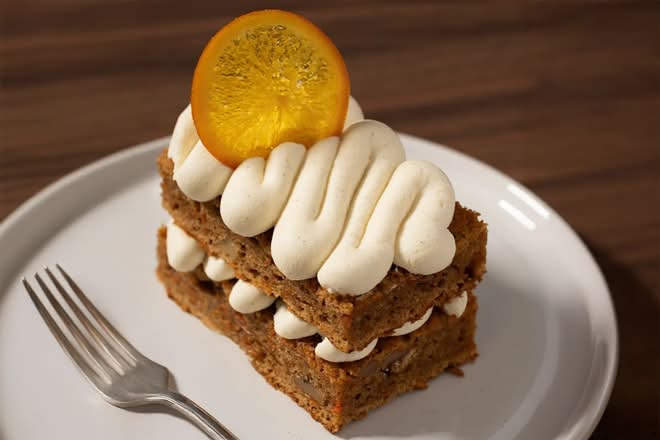Spiced Carrot Cake, VEG GF