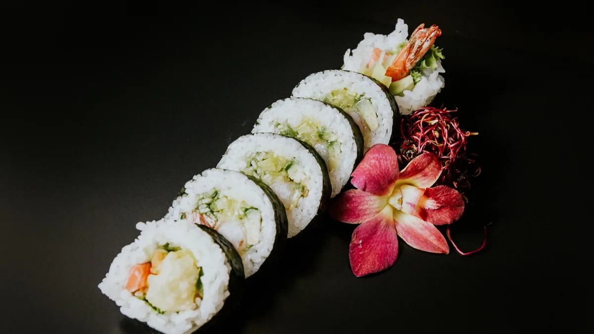 Futomaki sake ebi