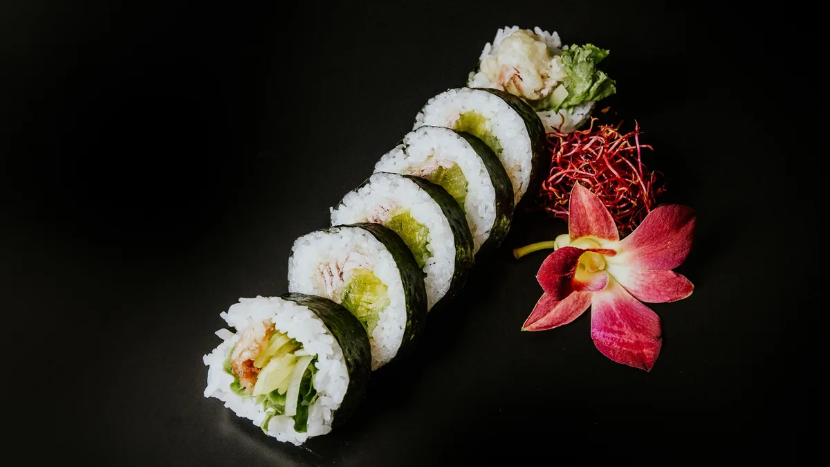 Futomaki tuńczyk tempura