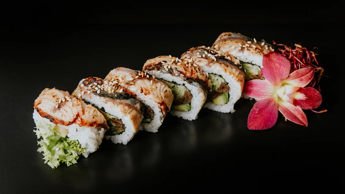 Futomaki unagi z truflami