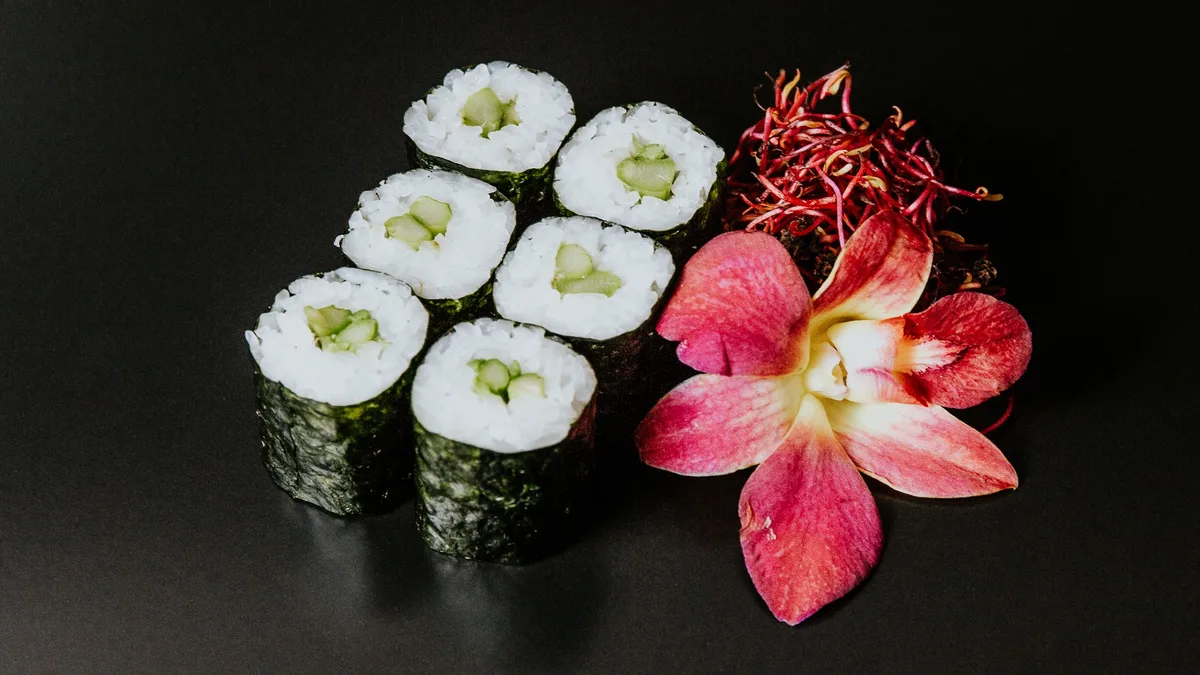 Hosomaki szparagi