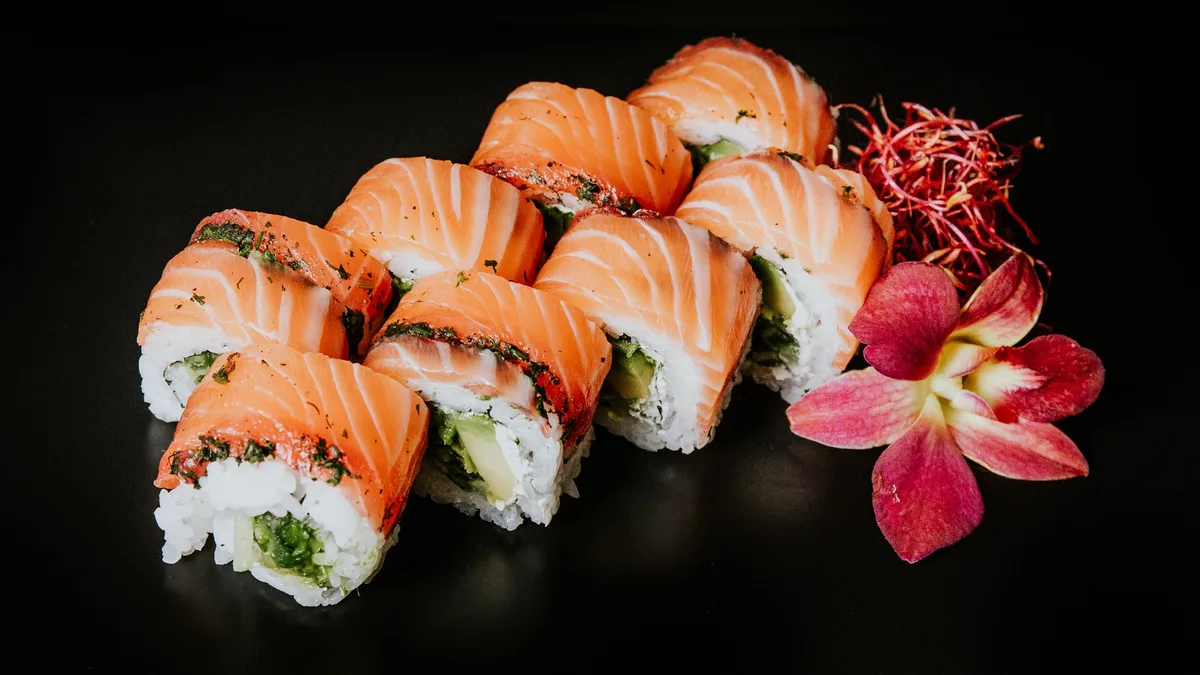 Uramaki gravalax