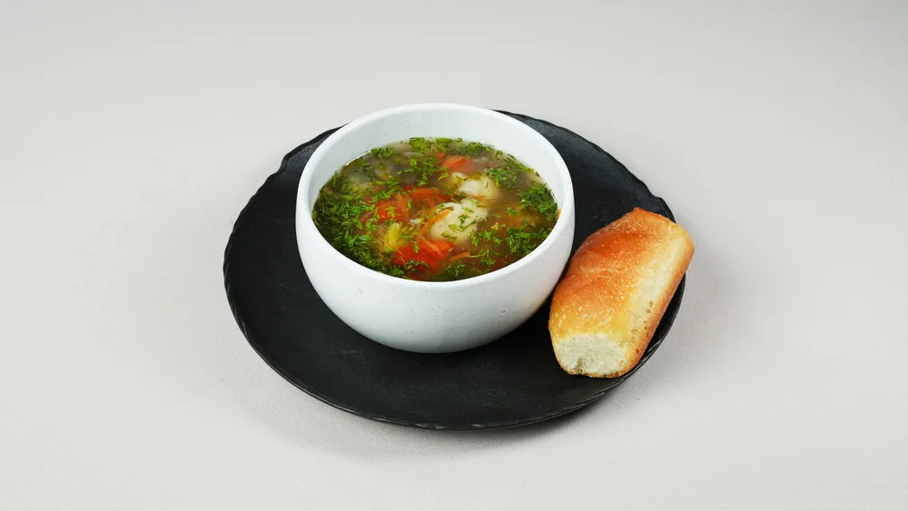 Vegetables Soup + Bread