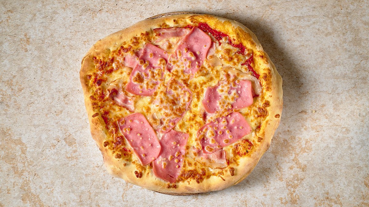Pizza Ham and Cheese