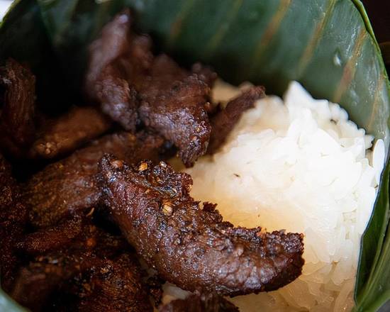 Heavenly Beef and Sticky Rice