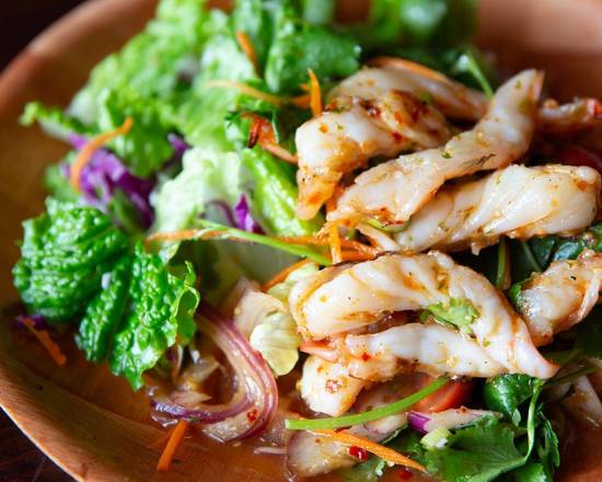 Pla Goong / Naked Shrimp Salad