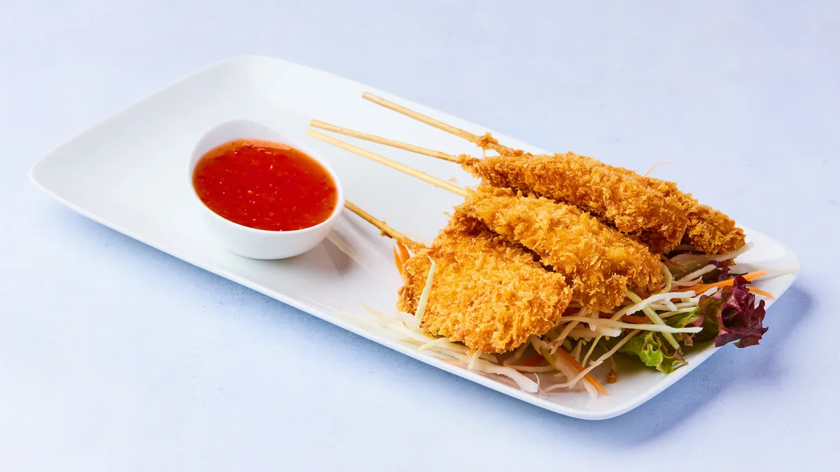 Friterte Kyllingpinner