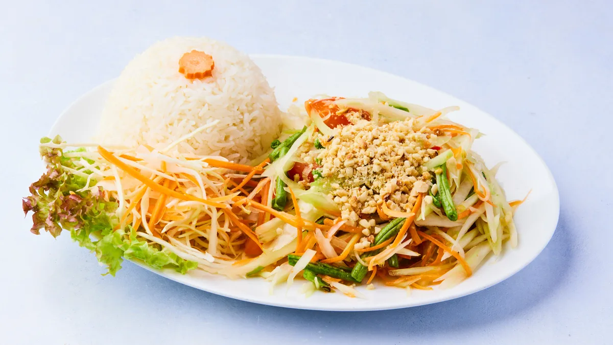Thai Papaya Salat