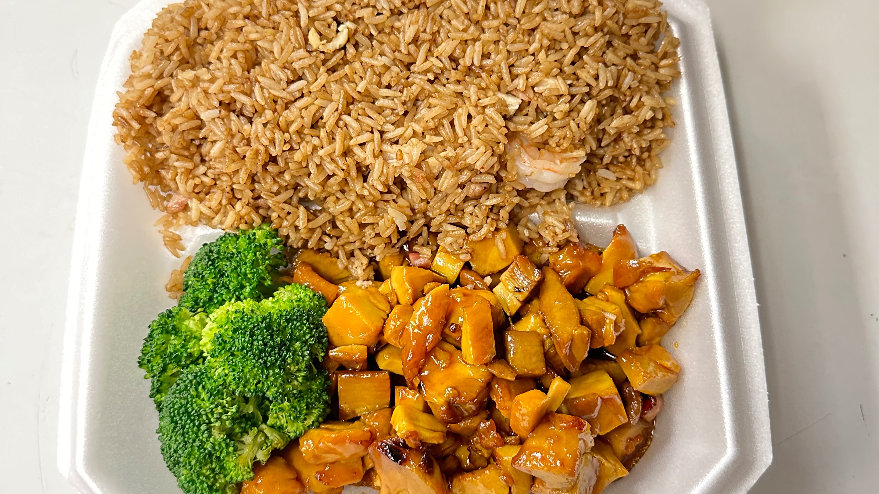Bourbon Chicken Combo