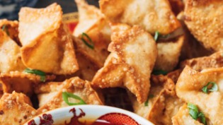 Krab Rangoon (8 Pieces) (Cheese Rangoon)