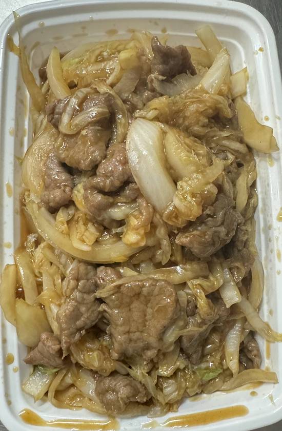 C3. Beef Chow Mein 牛炒面