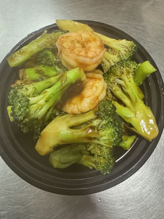 C42. Shrimp with Broccoli  芥兰虾