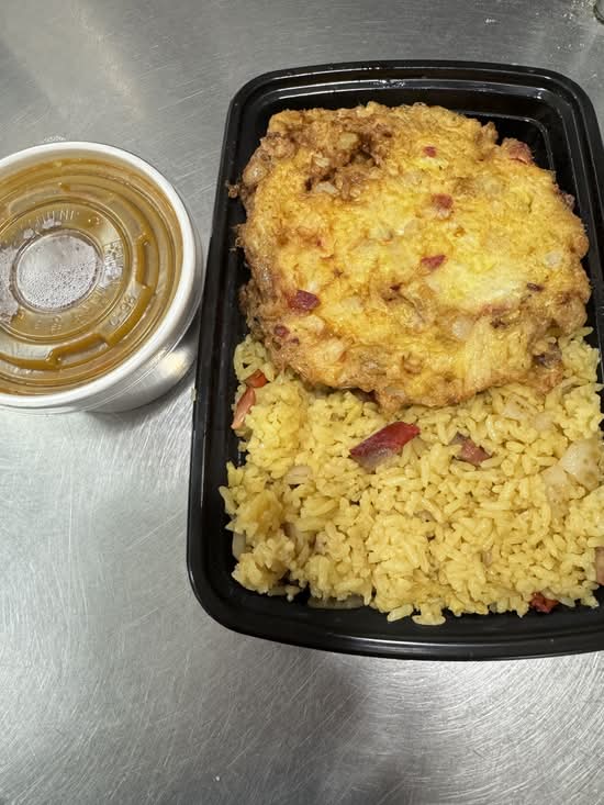 L22. Pork Egg Foo Young 叉烧蓉蛋