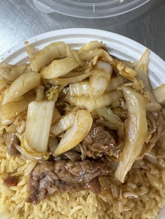 L27. Beef Chow Mein 牛炒面