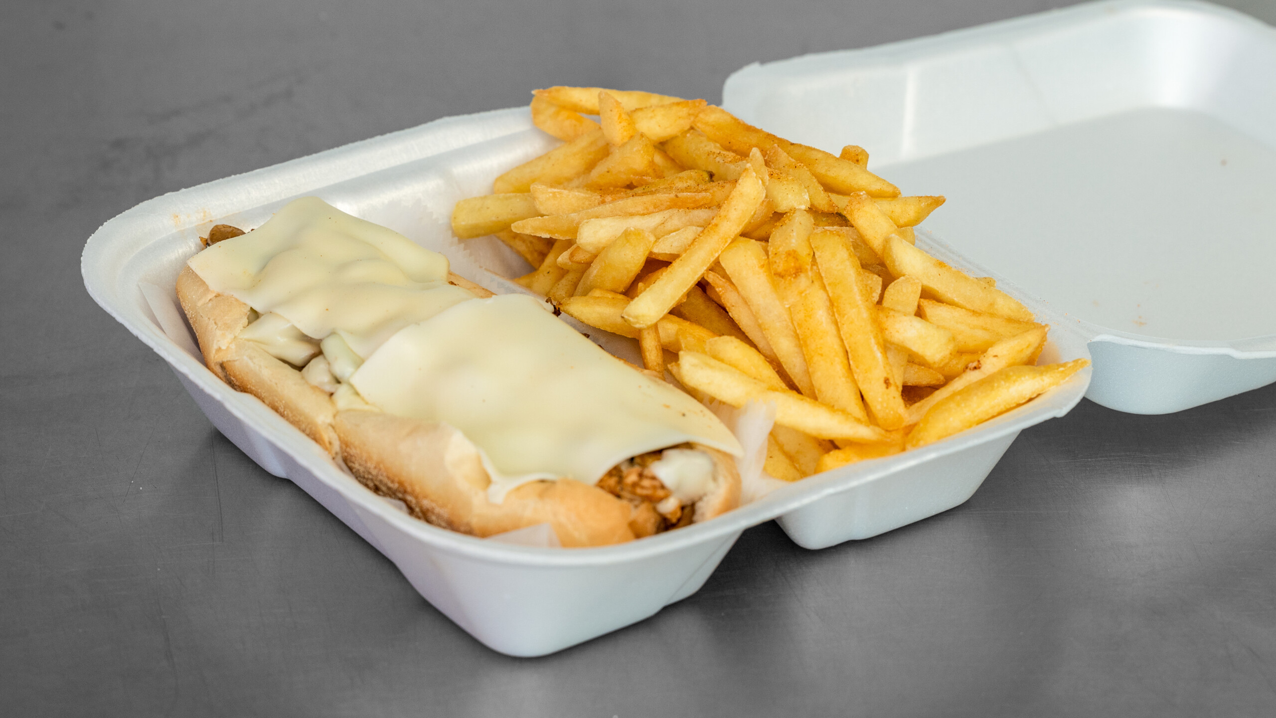 3. Philly and Fries