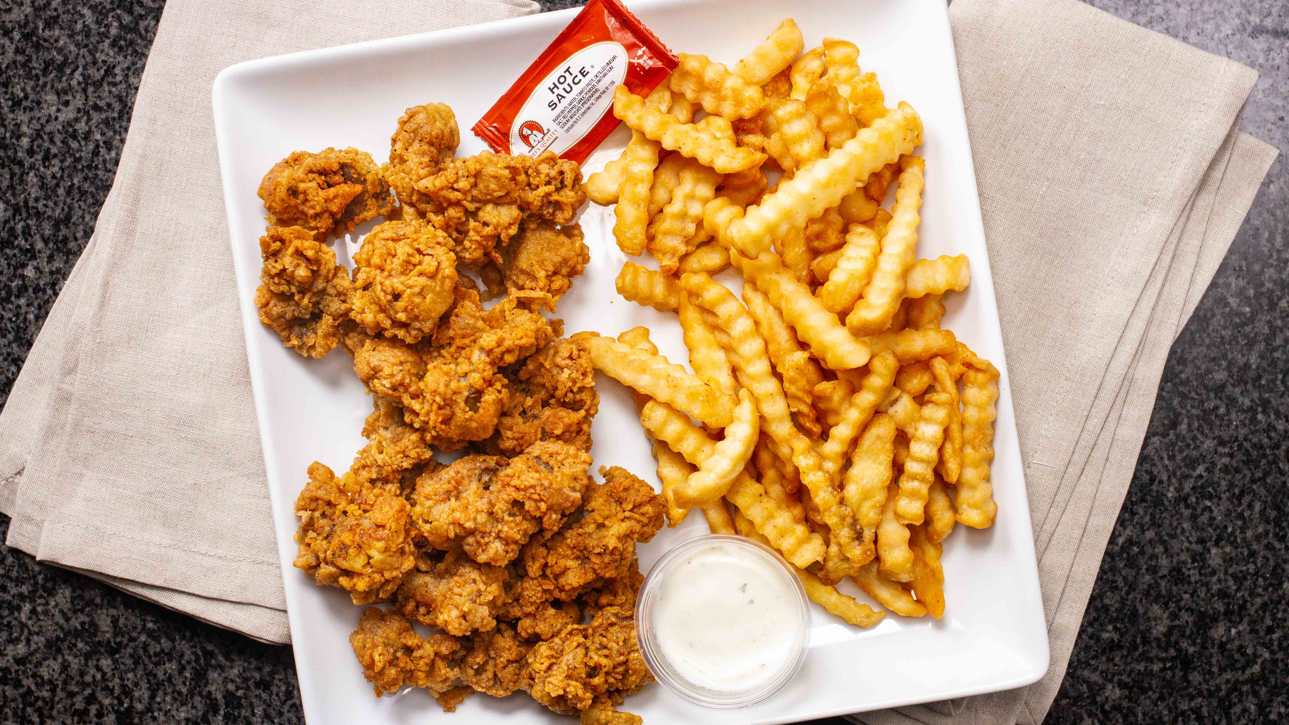 7. Gizzards and Fries