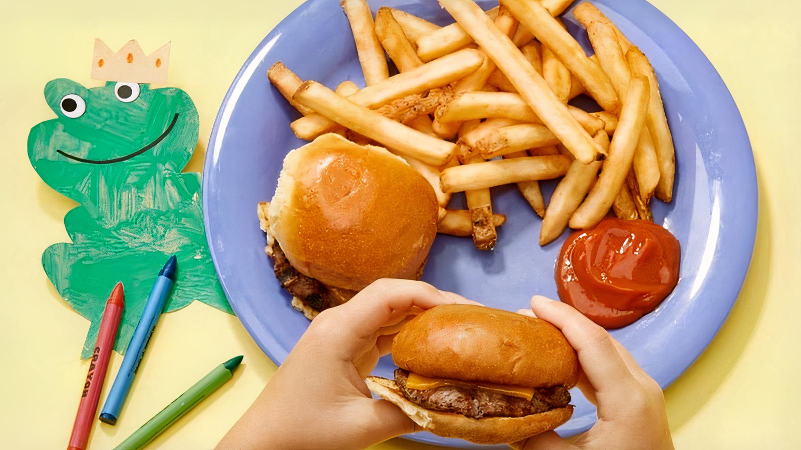 Kids Mini Cheese Burger