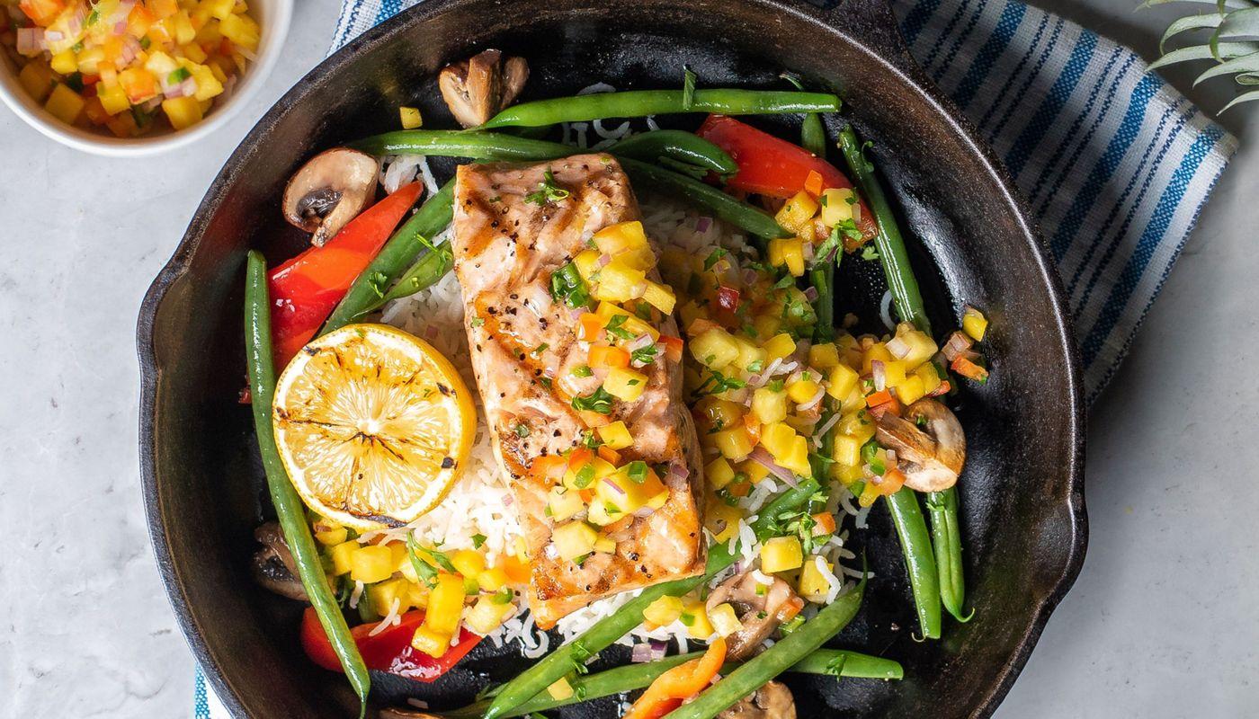 Pineapple Mango Salmon
