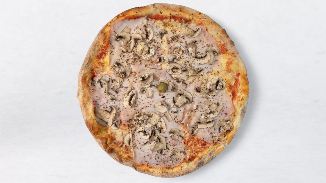Pizza Klasika s piščančjo salamo