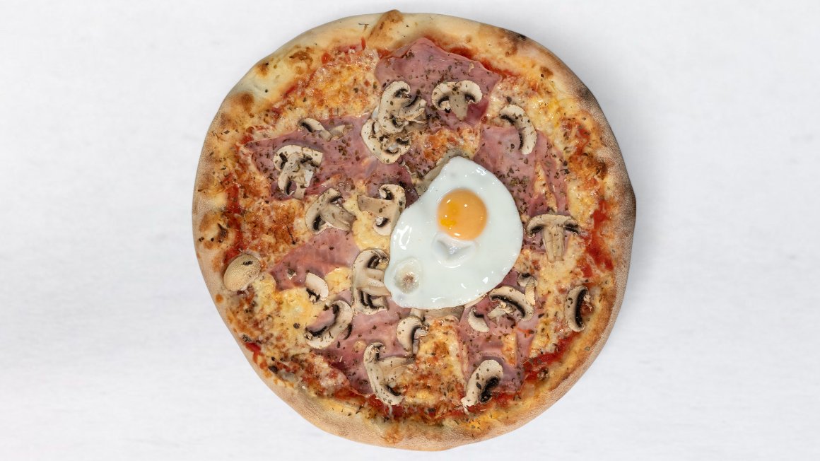 Pizza Klasika z jajcem