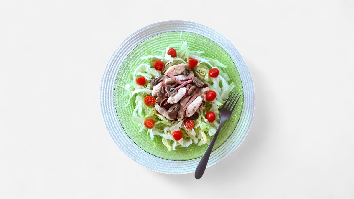 Pollo Funghi Salat