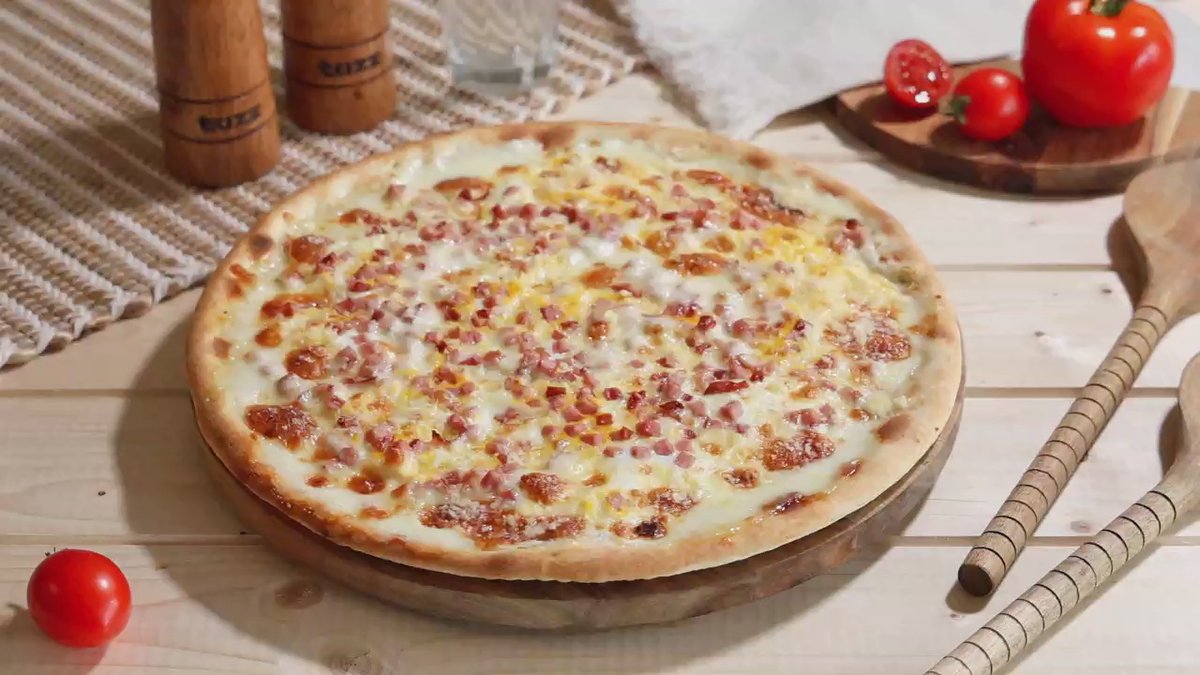 Pizza Carbonara