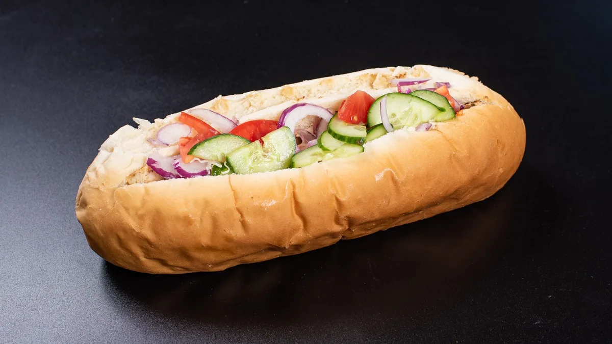 Óriás gyros sertésből