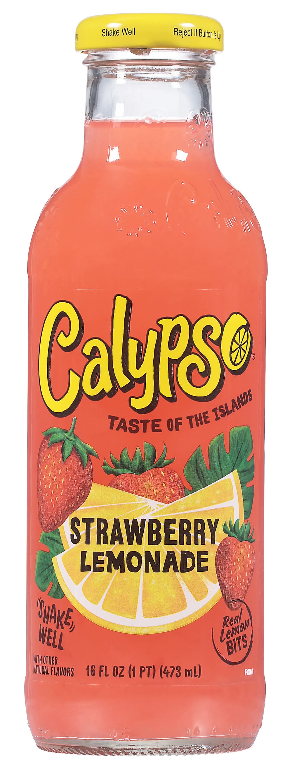 Calypso Fruit Juice, Strawberry Lemonade (16 fl oz)