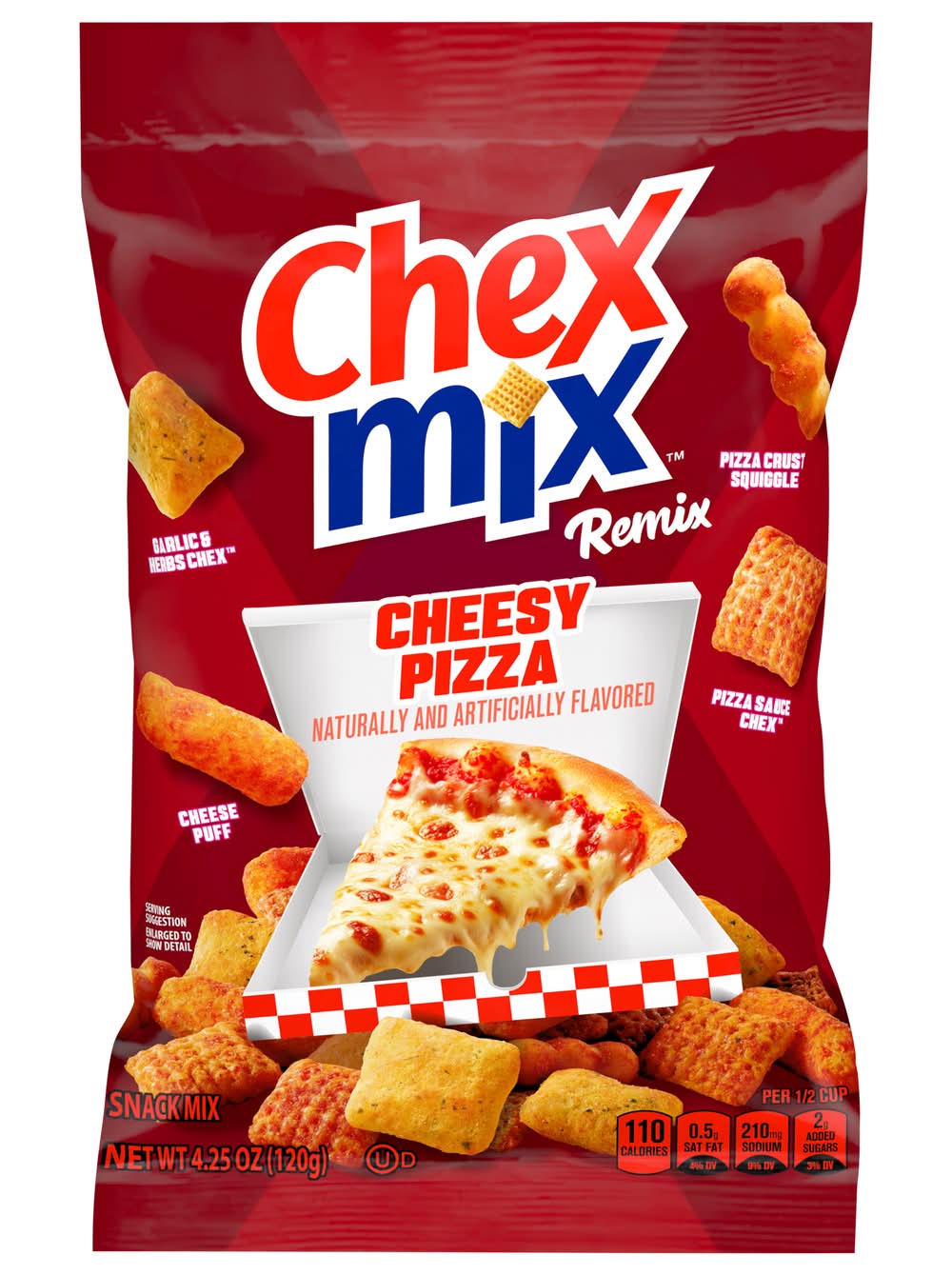 Chex Mix Remix Snack Mix, Cheesy Pizza (4.25 oz)