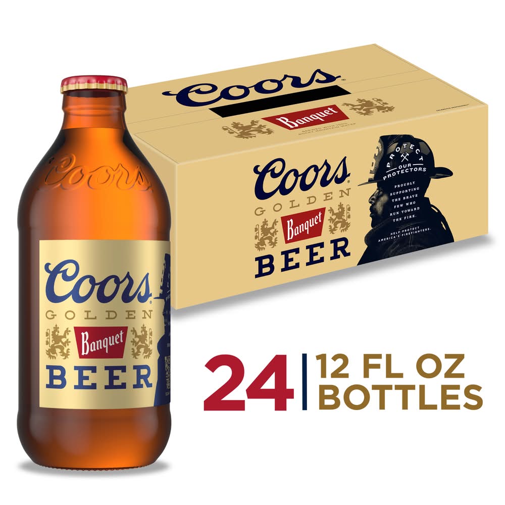 Coors Banquet Lager Beer (24 x 12 oz)