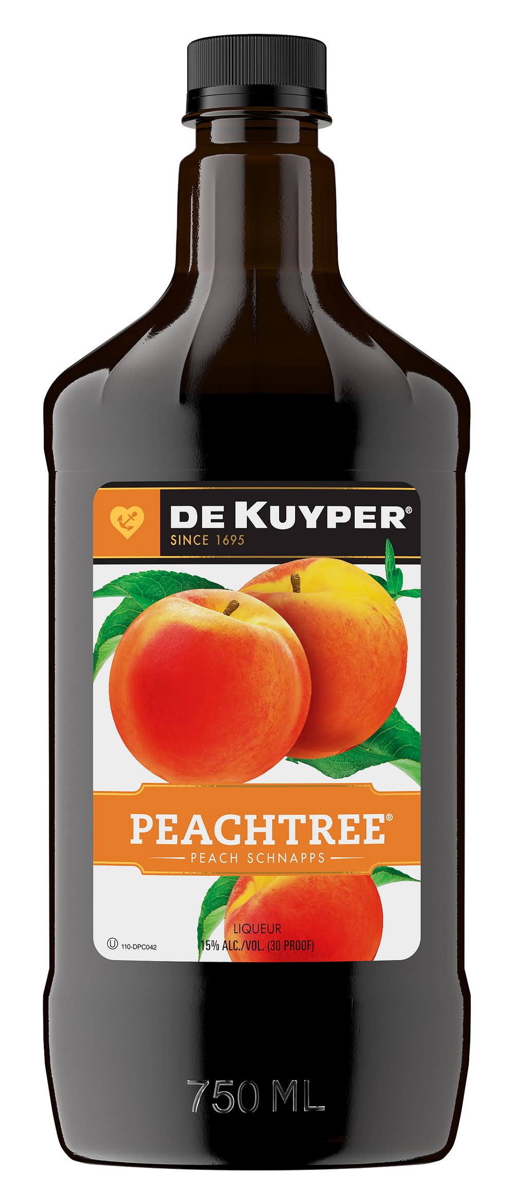 DeKuyper Luscious Original Peachtree Schnapps Liqueur (750 ml)
