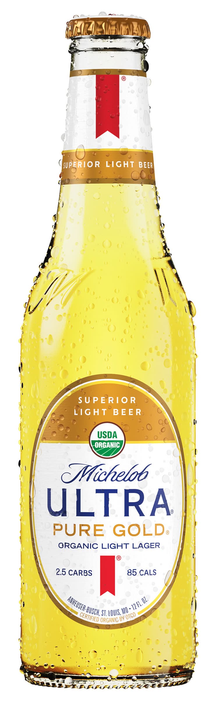 Michelob Pure Gold Organic Light Lager Beer (12 fl oz)