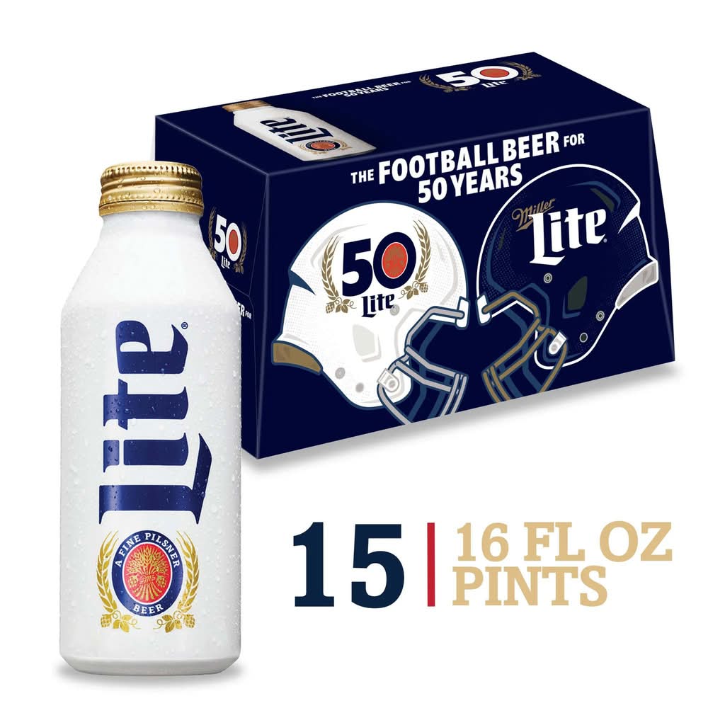 Miller Lite A Pilsner Beer (15 x 16 fl oz)