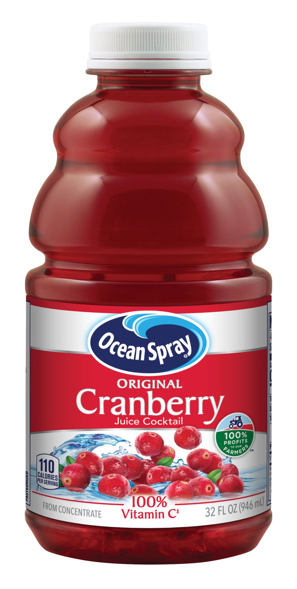 Ocean Spray Juice Cocktail, Cranberry (32 fl oz)