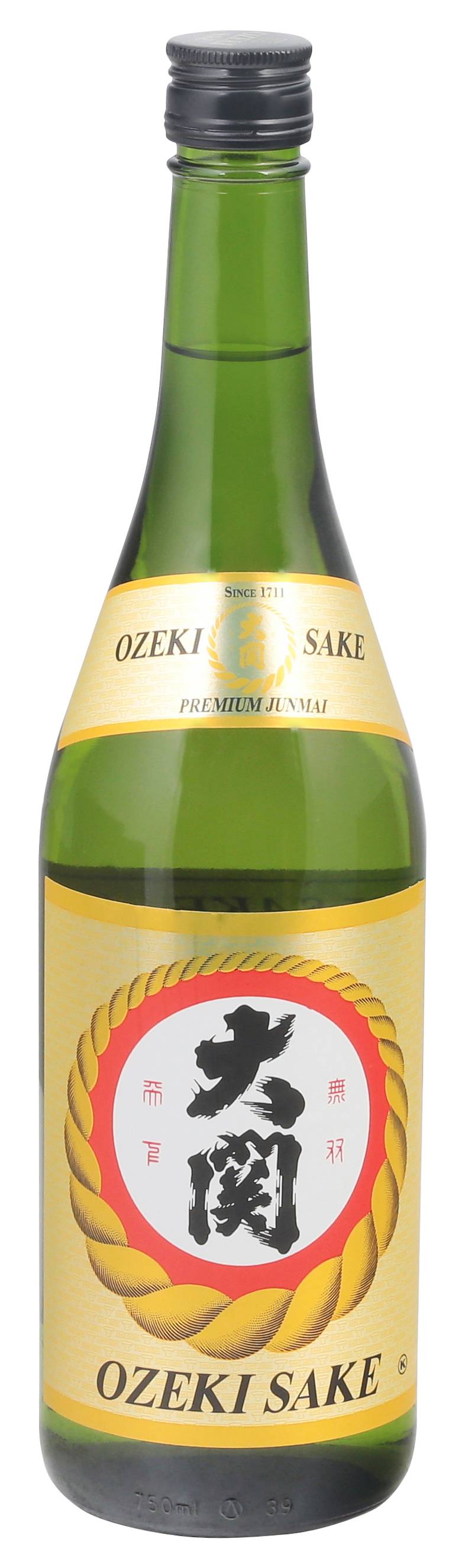 Ozeki Premium Junmai Sake (25.36 fl oz)
